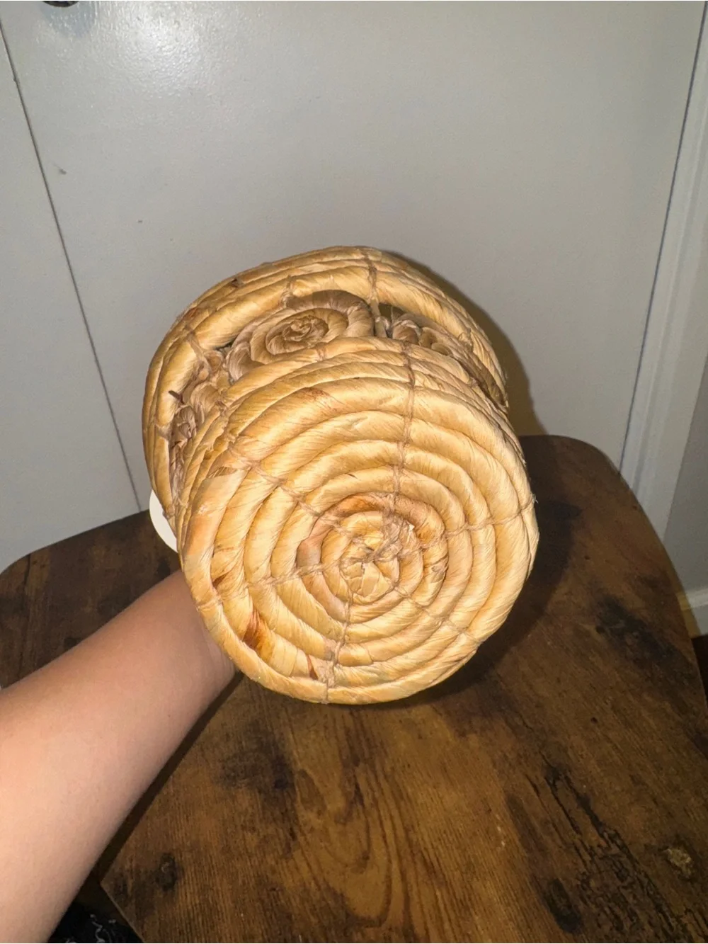Threshold woven utensil caddy Basket